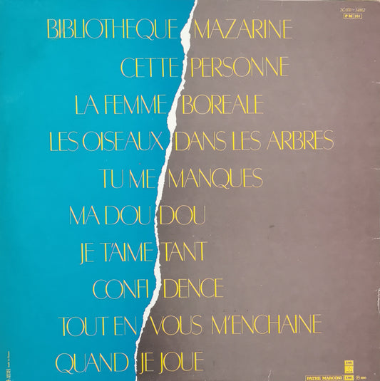 JULIEN CLERC - Julien Clerc (Quand Je Joue)