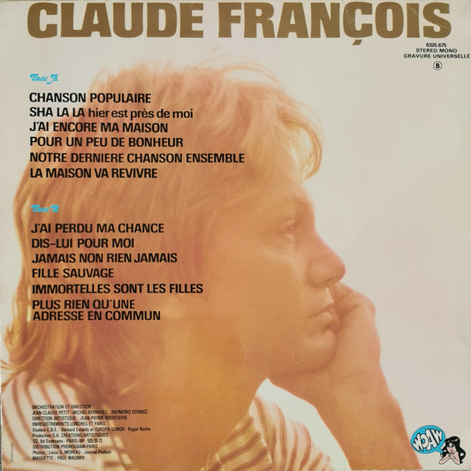 CLAUDE FRANCOIS - Chanson Populaire...