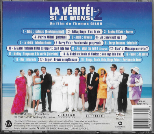 LA VERITE SI JE MENS 2 - Bande Originale du Film
