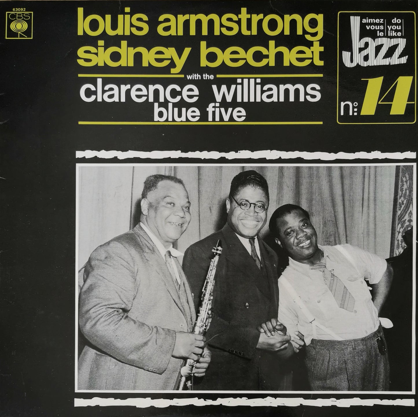 LOUIS AMSTRONG, SIDNEY BECHET - Louis Armstrong & Sidney Bechet With The Clarence Williams Blue Five
