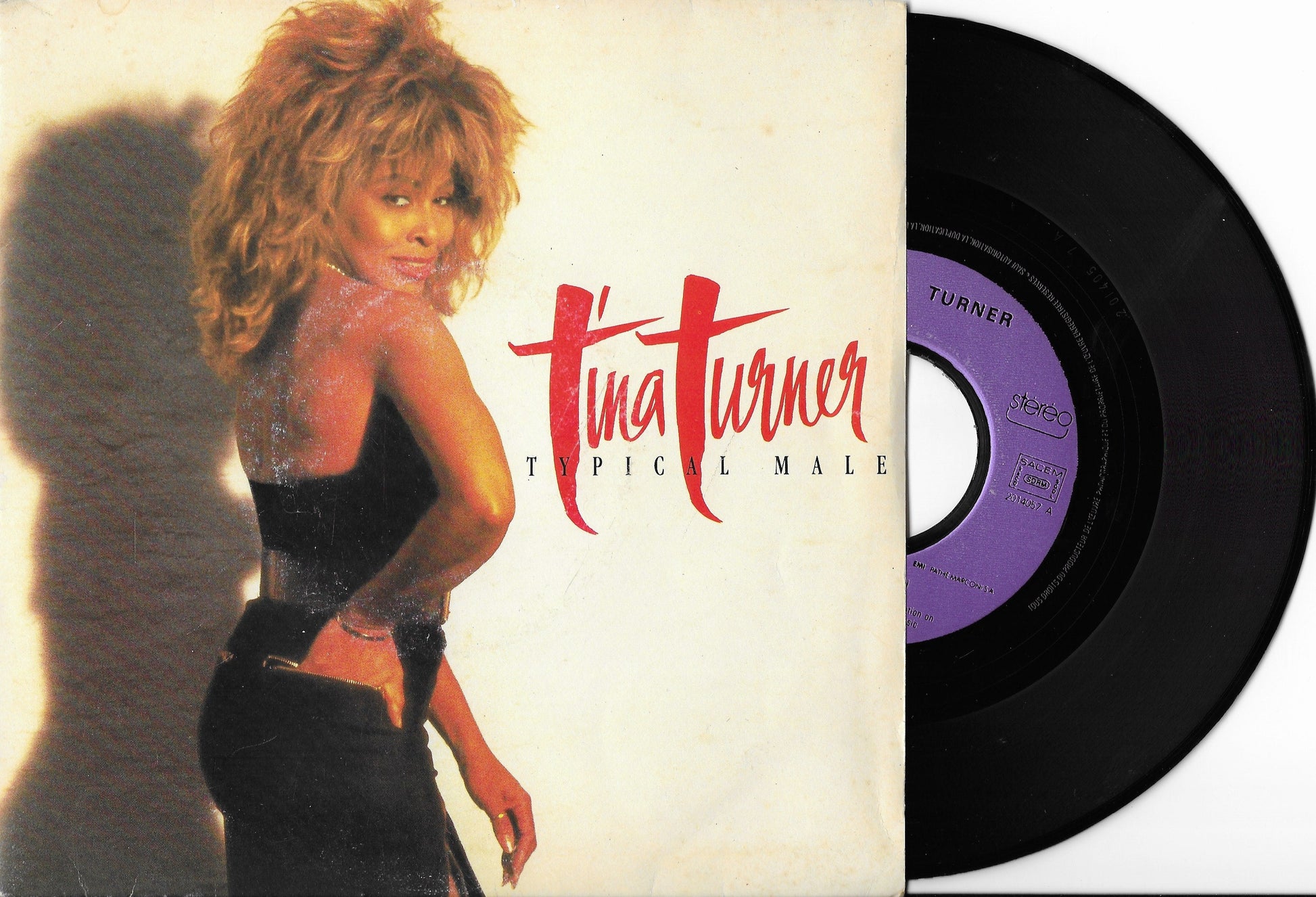 Disque Vinyle 45 tours Occasion - TINA TURNER - Typical Male – digg'O'vinyl