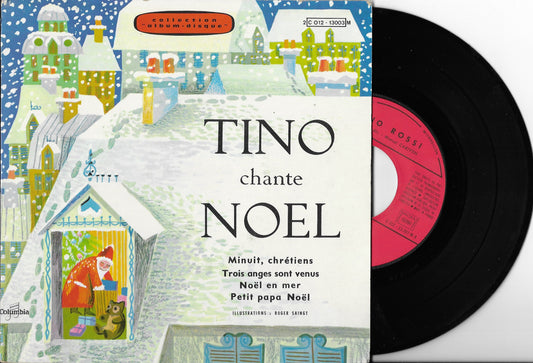 TINO ROSSI - Tino Chante Noël (format livre)