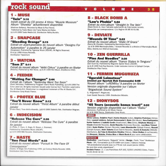 ROCK SOUND Volume 38