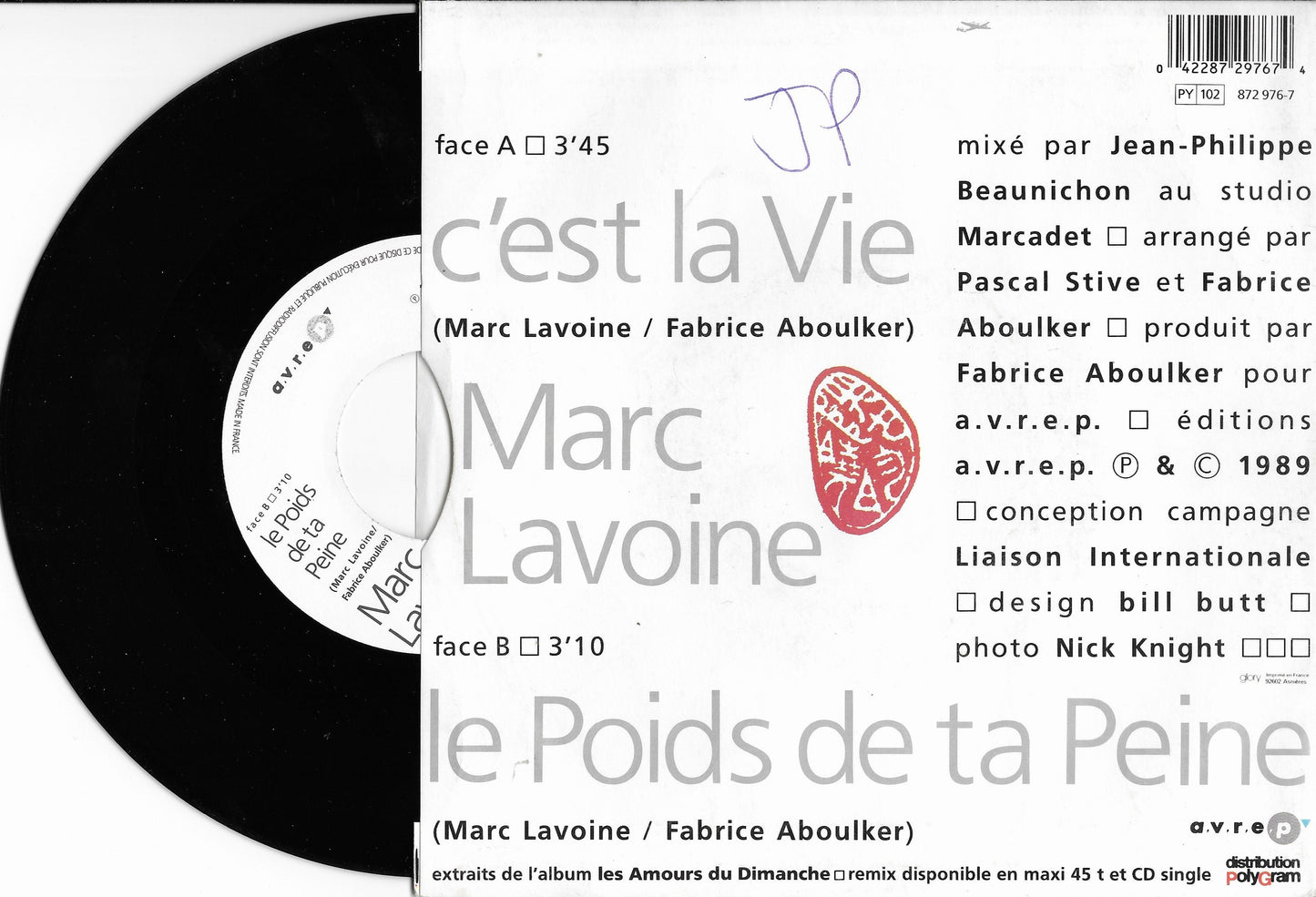 MARC LAVOINE - C'est La Vie