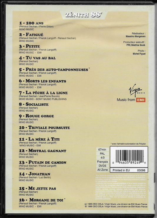 RENAUD - Visage Pâle Attaquer Zénith