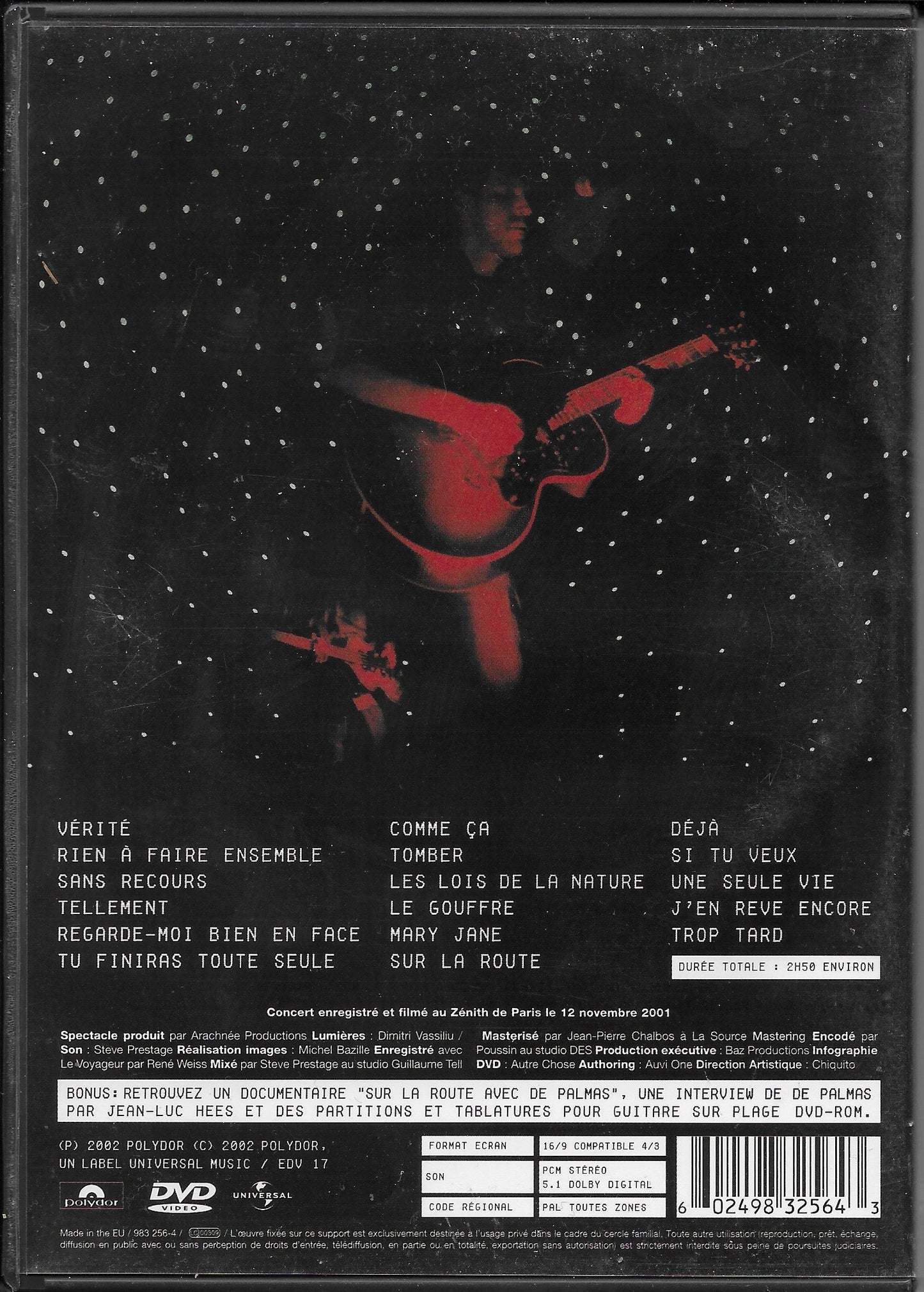 DE PALMAS - Live 2002
