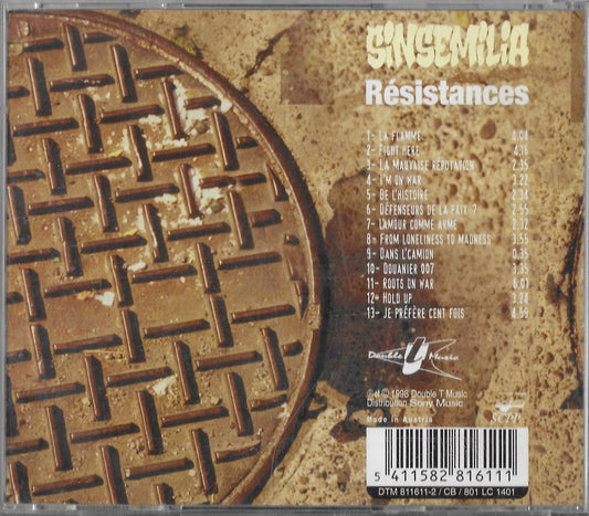 SINSEMILIA - Résistances