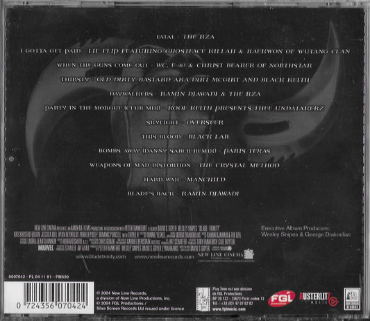 BLADE TRINITY - Original Motion Picture Soundtrack