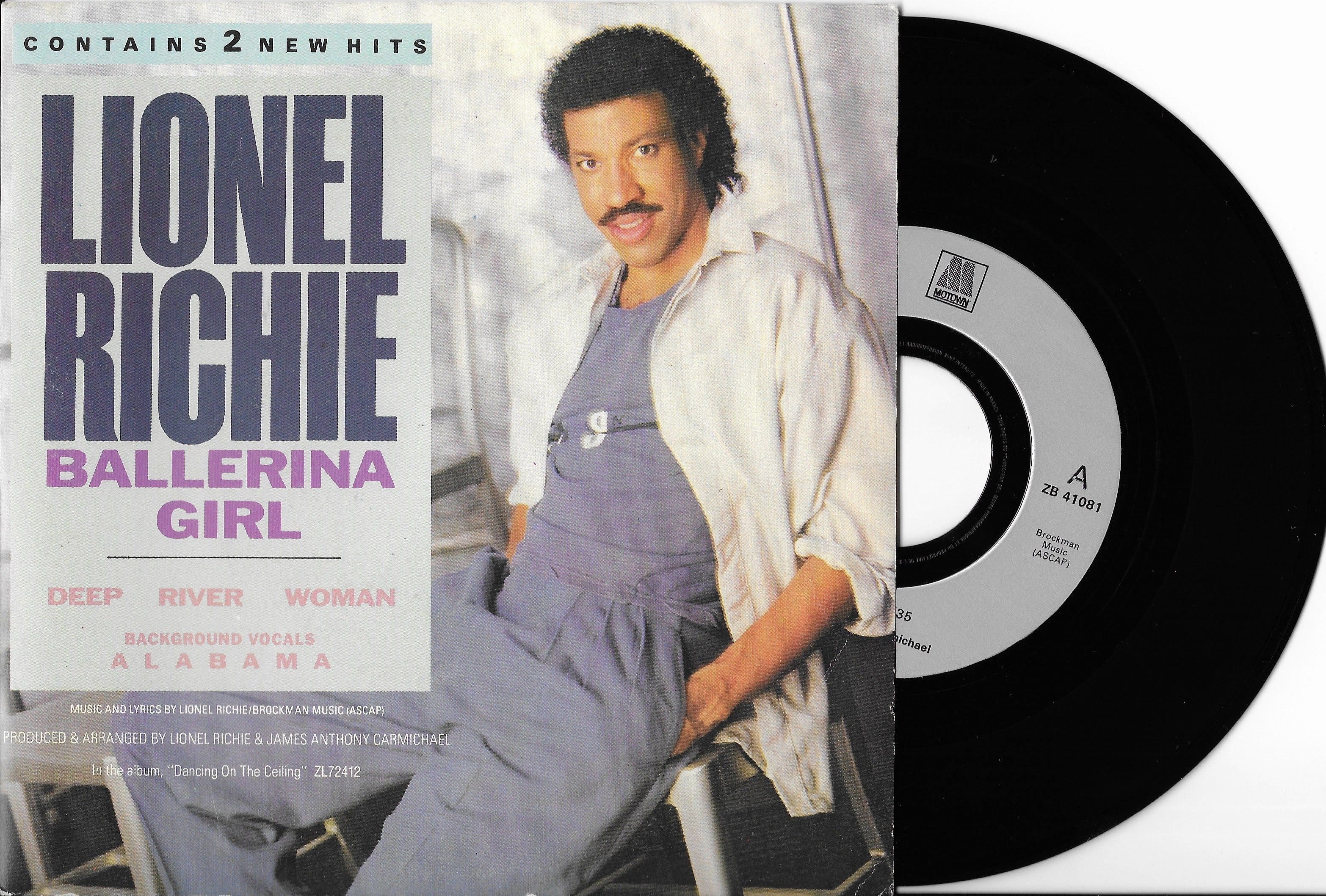 Disque Vinyle 45 Tours Occasion - LIONEL RITCHIE - Ballerina Girl ...