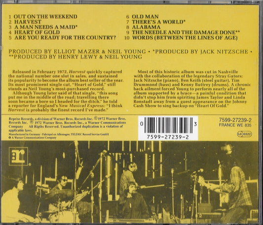 NEIL YOUNG - Harvest