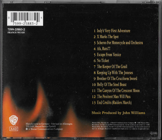 JOHN WILLIAMS - Indiana Jones and the Last Crusade