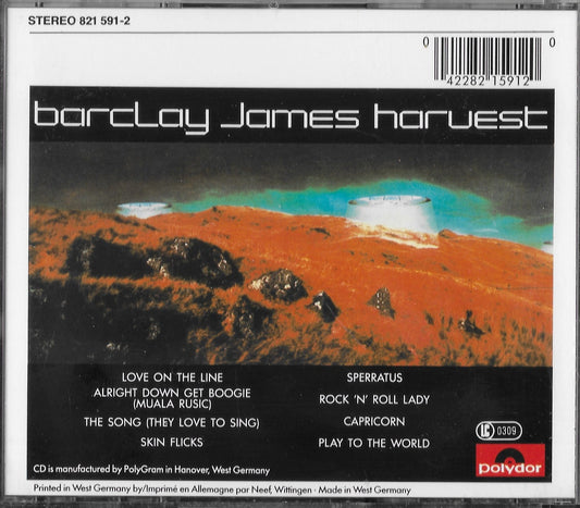 BARCLAY JAMES HARVEST - Eyes Of The Universe
