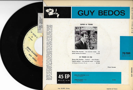 GUY BEDOS - English Spoken (Le Retour De Londres) / Jean-Claude