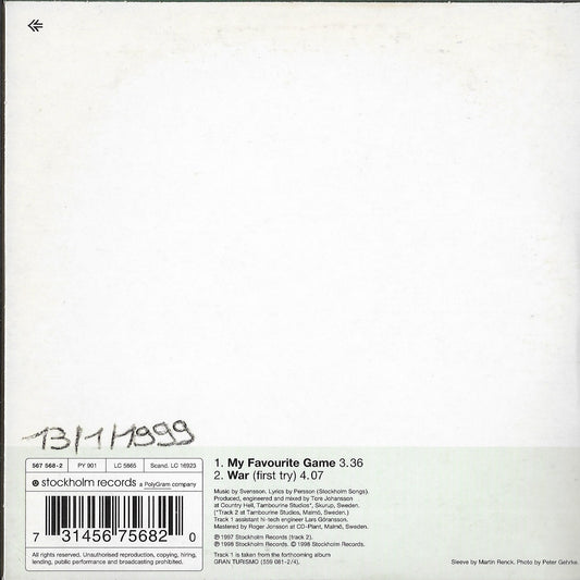 THE CARDIGANS - My Favourite Game