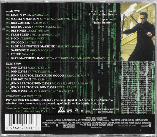 THE MATRIX RELOADED - Music From And Inspired By The Motion Picture