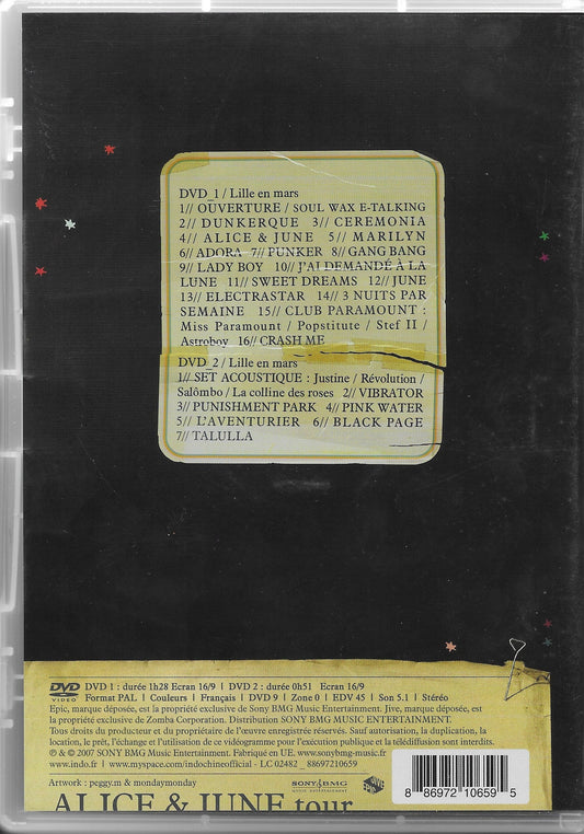 INDOCHINE - Alice & June Tour