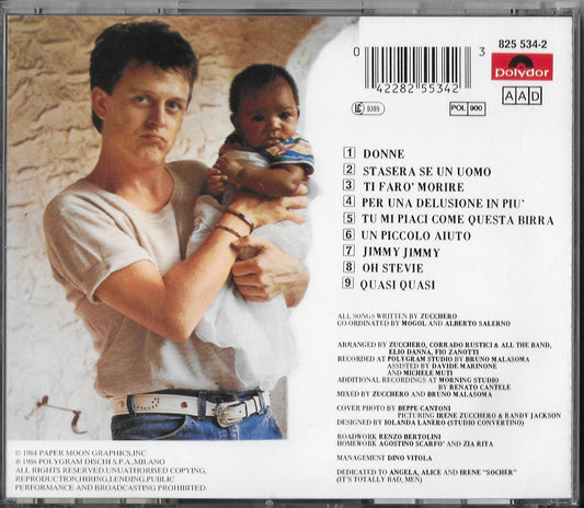 ZUCCHERO & THE RANDY JACKSON BAND - Zucchero & The Randy Jackson Band