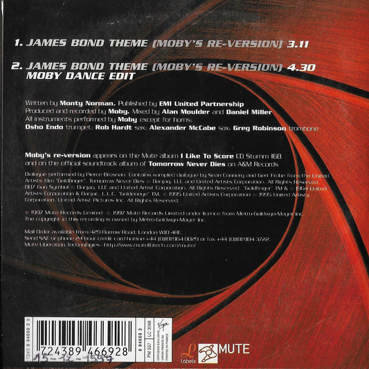 MOBY - James Bond Theme (Moby's Re-Version)