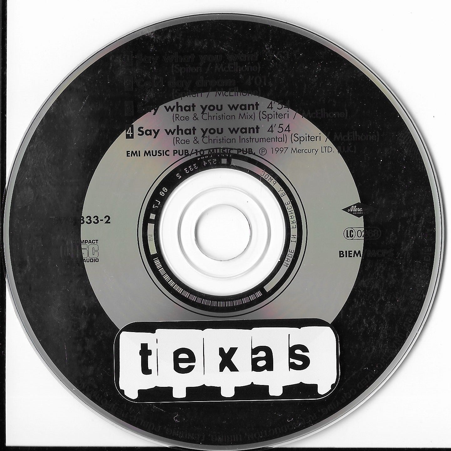 TEXAS - Say What You Want