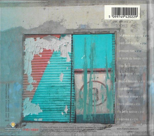 FRANCIS CABREL - Hors-Saison